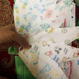 Khẩu trang kf94 trẻ em 7-12t