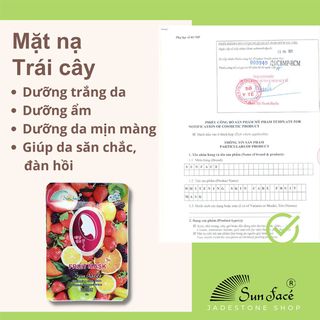 MẶT NẠ DƯỠNG DA TRÁI CÂY - SUNFACE