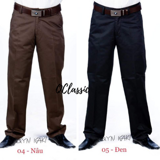 QUẦN KAKI TRUNG NIÊN BỎ SỈ SÔ LƯỢNG LỚN SIZE 28 ĐẾN 38