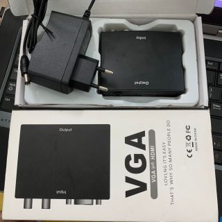 Box Chuyển Đổi Tín Hiệu Từ VGA +AV to HDMI