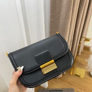 Túi Bầu vintage hot trend size 22 (đen, nâu, ghi)