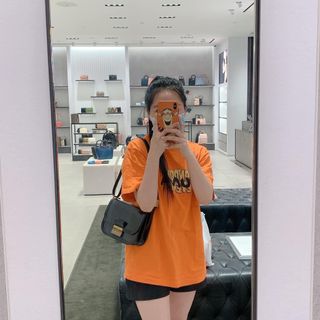 Túi Bầu vintage hot trend size 22 (đen, nâu, ghi)