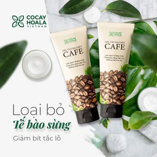 GEL TẨY DA CHẾT VÙNG MẶT CHIẾT XUẤT HẠT CAFE CỎ CÂY HOA LÁ 100g