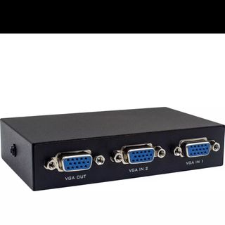 Bộ gộp VGA 2 vào 1 ra MK-VIKI (2 Port VGA Switch) SPTECH COMPUTER