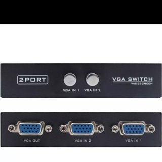 Bộ gộp VGA 2 vào 1 ra MK-VIKI (2 Port VGA Switch) SPTECH COMPUTER
