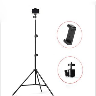 Gậy livestream , quay tiktok ,quay video, chụp ảnh 3 chân bằng sắt dài 2m1