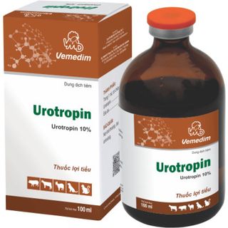 100ml Vemedim Urotropin Thuốc sát trùng đường tiểu, lợi tiểu, giải độc cho gia súc, chó, mèo giá sỉ
