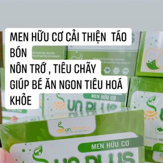 Men hữu cơ sunplus