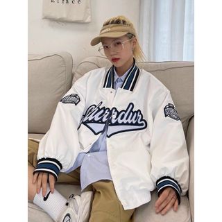 Áo khoác dù bomber chữ chất dù 2 lớp mịn