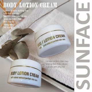 KEM DƯỠNG TRẮNG DA BODY LOTION 250G - SUNFACE