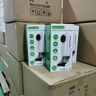 [Tặng chân đỡ] Máy đo thân nhiệt K9 Pro Dual, sát khuẩn tự động, có Tiếng Việt, bảo hành 12 tháng