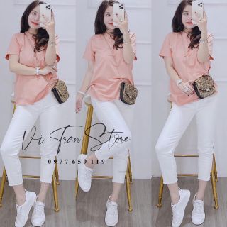 Chuyên sỉ Áo thun thái form dưới 65kg thun trơn Xưởng may YoYo chuyên sỉ áo thun thái