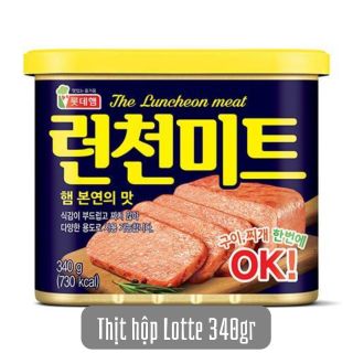 Thịt hộp Lotte Lunchoen Meat Hàn Quốc 340g