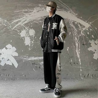 Áo khoác dù bomber Logo chất dù 2 lớp mịn