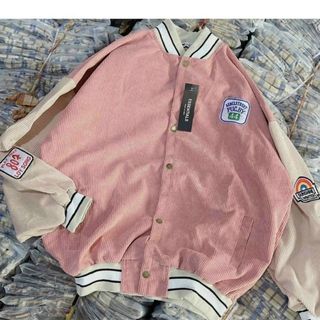 Áo khoác nhung kiểu bomber đẹp rẻ