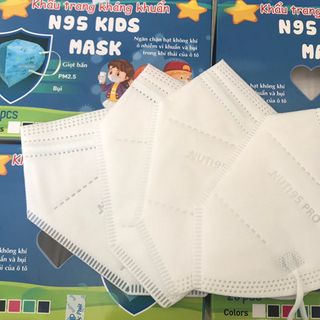 Khẩu trang trẻ em kháng khuẩn NUTI95 N95 (20 cái/hộp, 50 hộp/thùng) giá sỉ