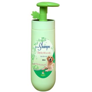 300ml Vime Shampoo Nhãn Xanh Lá - Sữa tắm chó lông màu, trị ve, bọ chét và dưỡng lông giá sỉ