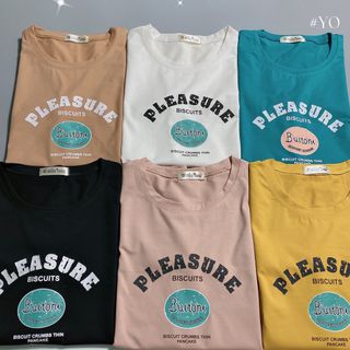 Chuyên sỉ Áo thun thái form dưới 65kg pleasure Xưởng may YoYo chuyên sỉ áo thun thái