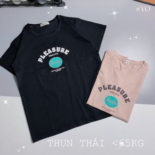 Chuyên sỉ Áo thun thái form dưới 65kg pleasure Xưởng may YoYo chuyên sỉ áo thun thái