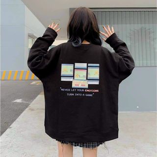 Áo khoác chống nắng cardigan logo in form dưới 70kg