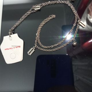 Lắc tay xinh xắn inox 2 tầng