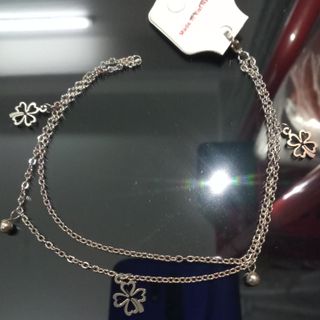 Lắc tay xinh xắn inox 2 tầng