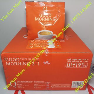 Cà phê sữa Good morning Trần Quang 21 bịch * 480g (24 gói dài * 20g)