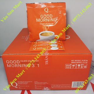 Cà phê sữa Good morning Trần Quang 21 bịch * 480g (24 gói dài * 20g)