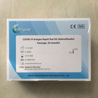 Test nhanh COVID 19 nước bọt Diagnosis (20 test/hộp)