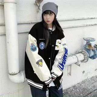 Áo khoác dù bomber logo S form dưới 65kg