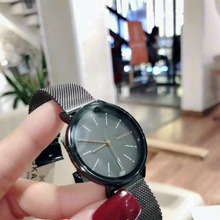 ĐỒNG HỒ SKAGEN LƯỚI ĐEN NỮ CAO CẤP SALE
