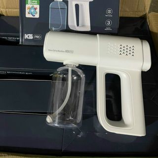 Súng phun khử khuẩn Nano K5, máy diệt khuẩn cầm tay, xịt khuẩn bạc, hàng chính hãng, bảo hành 12 tháng