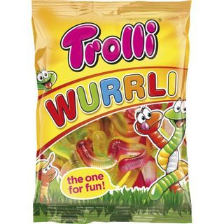 KẸO DẺO HÌNH SÂU TROLLI WURRLI 200G (18G/ THÙNG)