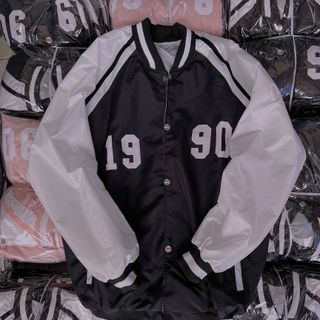Áo khoác dù bomber chất dù 2 lớp mịn