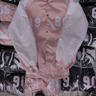 Áo khoác dù bomber chất dù 2 lớp mịn