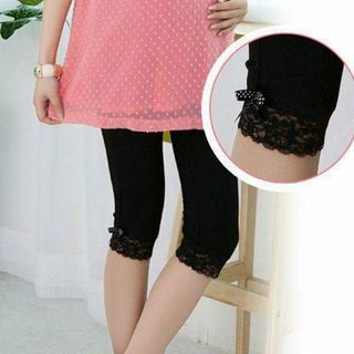 Quần bầu lửng, quần ngố bầu cotton dẻo
