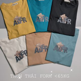Chuyên sỉ Áo thun thái form dưới 65kg ader Xưởng may YoYo chuyên sỉ áo thun thái