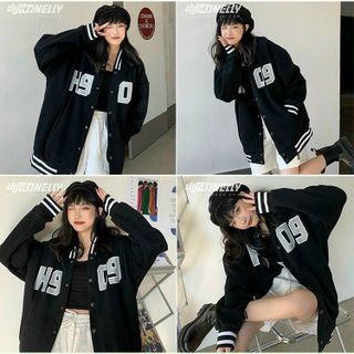 Áo khoác dù bomber H909 lớp lót dù rẻ đẹp