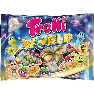 KẸO DẺO TROLLI GUMMI WORLD 230G (12G/ THÙNG)