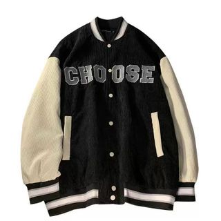 Áo khoác nhung 2 lớp kiểu bomber logo thêu form dưới 70kg