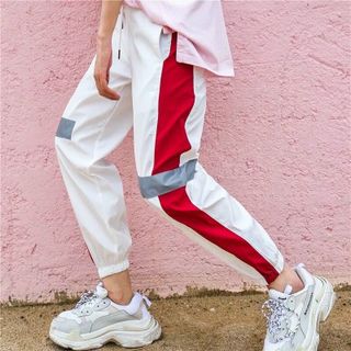 Quần dù phát sáng ở gối đẹp 3 size M L Xl