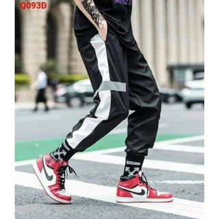 Quần dù phát sáng ở gối đẹp 3 size M L Xl