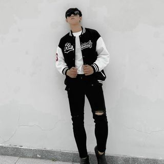 Áo khoác dù bomber bm 2 lớp lót dù