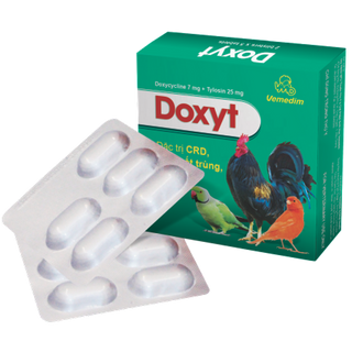 10 Viêm Vemedim Doxyt Tab Thuốc đặc trị bệnh tụ huyế trùng crd gà vịt và sốt vẹt giá sỉ