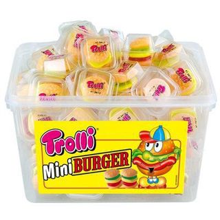 KẸO DẺO TROLLI BURGER MINI 600GR (6H/THÙNG)