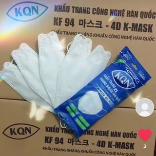 Khẩu trang 4D con cá đủ màu sắc