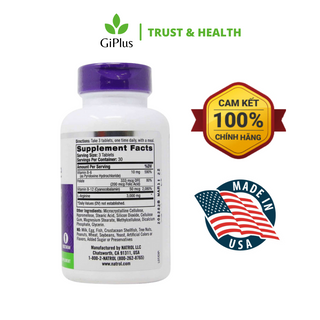 Viên Uống Cải Thiện Sức Khỏe Sinh Lý Nam Giới Natrol L-Arginine 3.000mg (90 Viên/Lọ)