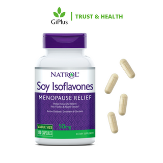 Viên Uống Mầm Đậu Nành Natrol Soy Isoflavones 50mg (120 Viên/Lọ)
