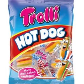 KẸO DẺO TROLLI HOTDOG 150G (14G/THÙNG)