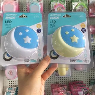 Đèn ngủ cảm ứng nhiều mẫu đồng giá: Tròn - Viên Kim Cương - Trăng Sao
